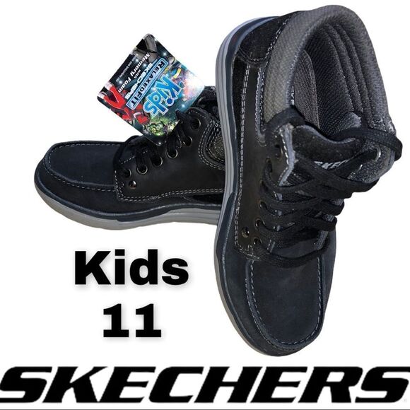 Skechers Relaxed Fit Maddox Boys' Shoes NWT 11 - Picture 1 of 7